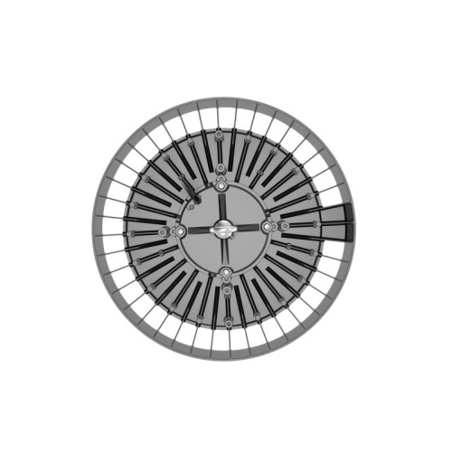 Светильник светодиодный ДСП IB 11 S 200W M 840 BK 353х353х117мм 200Вт 4000К IP65 High Bay подвес черн. Русский Свет 16091123174 фото 3