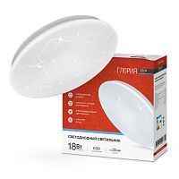 Светильник светодиодный DECO ГЛОРИЯ 18Вт 6500К 1620лм 230В 260х55мм IN HOME 4690612022277