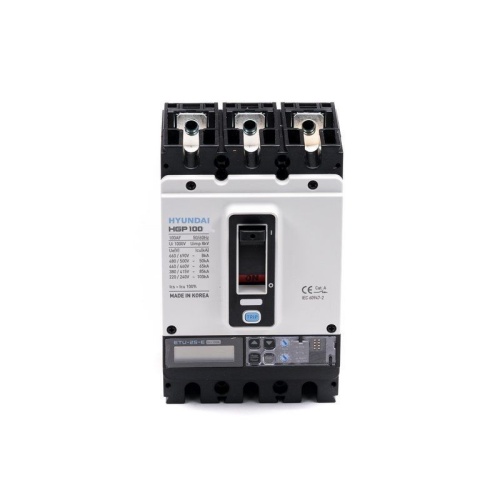 Автоматический выключатель HGP100S-G3PENS0000C00040 16-40A (ETU-N, LSI) ток к.з. 85kA AC380/415В