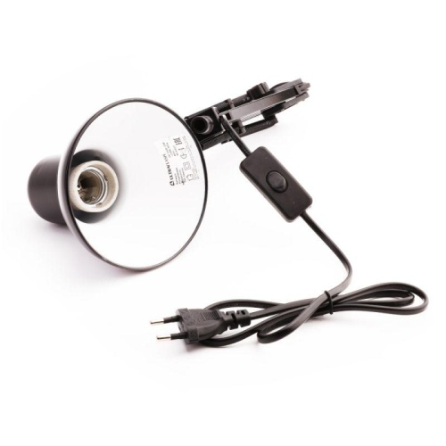 Светильник настольный UF-312P С02 230В 60Вт струбцина черн. Ultraflash 12895 фото 5