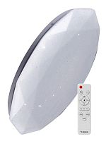 Светильник светодиодный PREMIUM DIAMOND 75Вт 230В 3000-6500К 6000лм IP40 500х90мм настенно-потолочный управляемый с пультом ДУ КОСМОС KSDiam75W