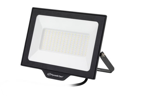 Прожектор светодиодный СДО FL 10 C 100W VW 865 BK CL 277х220х30мм 100Вт 6500К IP65 уличный черн. Русский Свет 15081023056 фото 3