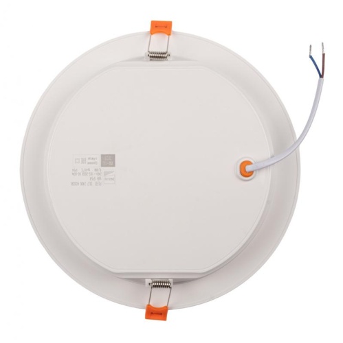Светильник светодиодный PLED DL7 WH Downlight 24Вт 4000К 220х26мм IP54 ДВО встраив. Pro JazzWay 5042568 фото 2