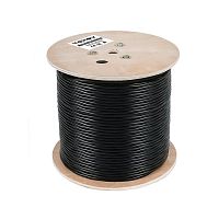 Кабель витая пара U/UTP 4х2х24AWG(0.48мм) кат.5E PE outdoor Fluke tested 305м (м) TOKOV ELECTRIC TKE-C05-U/UTP-42-5E-305-OD