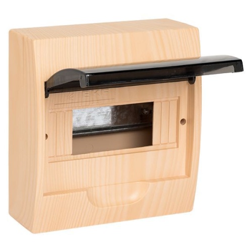 Щит ЩРН-П-8 IP41 светлое дерево PROxima EKF pb40-n-8-light фото 3