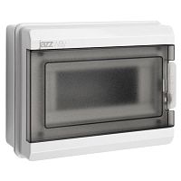 Бокс модульный накладной PDB/W 3008 GR (ЩРН-ПГ- 8) IP65 пластик. Pro JazzWay 5071988
