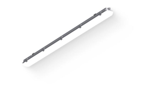 Светильник светодиодный SLIM 32 4000К IP65 1262х124х85 CRI80 milky II подвесной/накладной сер. CSVT ЦБ-00010703