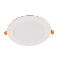Светильник светодиодный PLED DL7 12Вт 6500К IP54 1020лм WH встраив. бел. Pro JazzWay 5069084