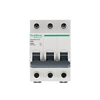 Выключатель автоматический модульный 3п C 63А 4.5кА City9 Set 400В SE C9F34363