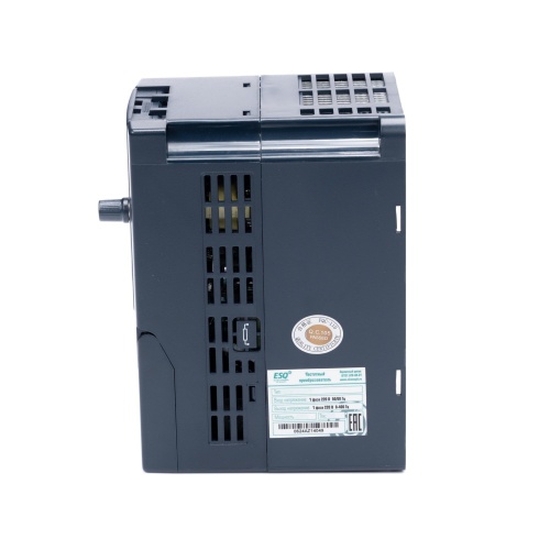 Частотный преобразователь ESQ-A200-2S0015 1.5кВт 200-260В (для однофазного двигателя) фото 10