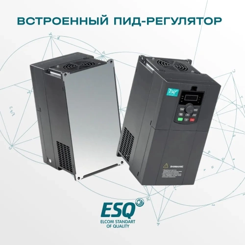 Частотный преобразователь ESQ-230-4T-22K 22кВт, 380В фото 4