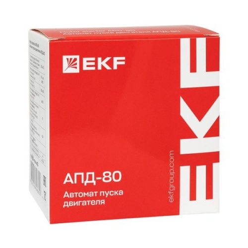 Выключатель автоматический для защиты двигателя АПД-80 25-40А EKF apd80-me-40 фото 2