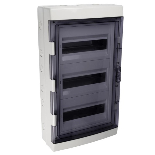 Бокс модульный накладной PDB/W 4036 GR (ЩРН-ПГ-36) IP65 пластик. Pro JazzWay 5072169
