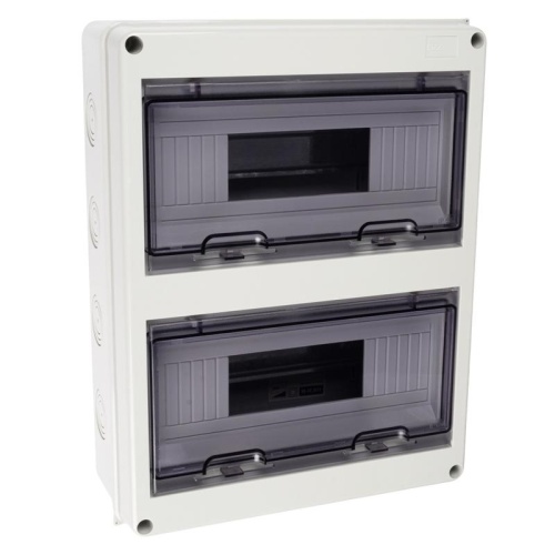 Бокс модульный накладной PDB/W 4024 GR (ЩРН-ПГ-24) IP65 пластик. Pro JazzWay 5072145