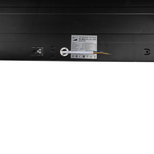 Светильник светодиодный PPL 588/G OPAL 40Вт 4000К IP40 588х588х25мм BLACK ДВО в потолок Грильято панель Pro JazzWay 5062023 фото 3