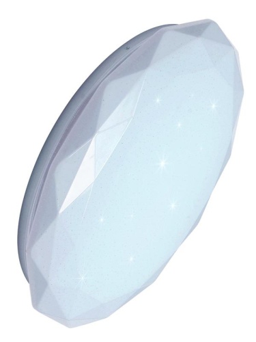 Светильник светодиодный Classic DIAMOND 36Вт 230В 6500К 2340лм 368х65мм настенно-потолочный КОСМОС KCDiam36W_6500 фото 2