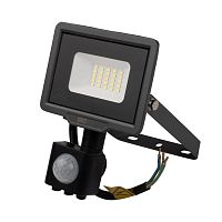 Прожектор светодиодный PFL-C3 SENSOR 20Вт 6500К IP65 ДО закален. прозр. стекло датчик движения инфракрасный Pro JazzWay 5026926A