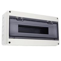 Бокс модульный накладной PDB/W 4018 GR (ЩРН-ПГ-18) IP65 пластик. Pro JazzWay 5072121
