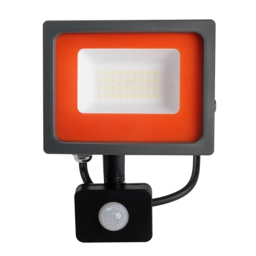 Прожектор светодиодный PFL-SC SENSOR 30Вт 6500К IP54 190-260В ДО закален. матов. стекло датчик движения инфракрасный JazzWay 5001411 фото 3