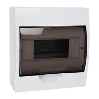 Бокс модульный накладной PDB/W 1008 WH (ЩРН-П- 8) IP41 пластик. Pro JazzWay 5071667