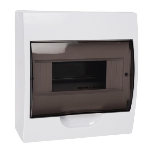 Бокс модульный накладной PDB/W 1008 WH (ЩРН-П- 8) IP41 пластик. Pro JazzWay 5071667