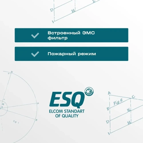 Частотный преобразователь ESQ-760-4T-0015 1.5/2.2кВт, 380 В фото 6