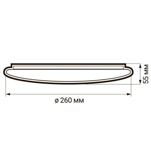 Светильник светодиодный декоративный PPB Starway-2 24Вт 4000К IP20 d260х55 настенно-потолочный бытовой JazzWay 5025479 фото 6