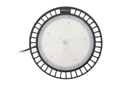 Светильник светодиодный ДСП IB 11 S 150W M 840 BK 298х298х112мм 150Вт 4000К IP65 High Bay подвес черн. Русский Свет 16091123171 фото 2