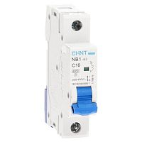 Выключатель автоматический модульный 1п C 16А 6кА NB1-63 (R) CHINT 179616