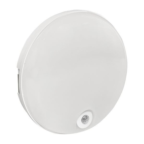 Светильник светодиодный ЖКХ ДПО-2100 12Вт 4000К IP65 круг с инфракрасным датчиком движения LUMA EKF BKL-2100DI-R-12-4000 фото 2