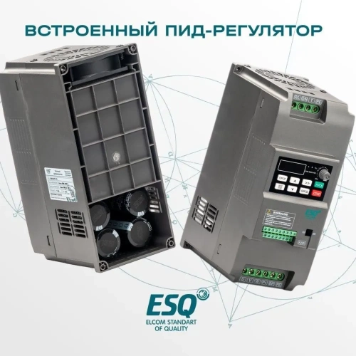 Частотный преобразователь ESQ-230-4T-15K 15кВт, 380В фото 3