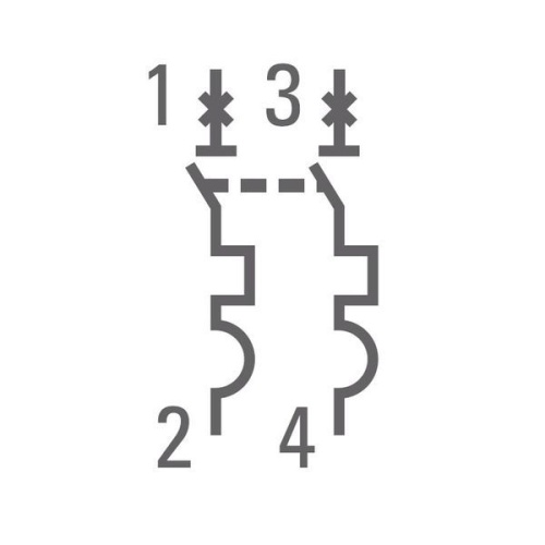 Выключатель автоматический модульный 2п C 6А 4.5кА ВА 47-63 PROxima EKF mcb4763-2-06C-pro фото 2